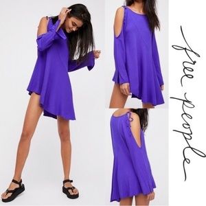 FREE PEOPLE Clear Skies Mini Dress - Size XS